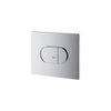 Grohe Arena Cosmopolitan wc bedieningsplaat horizontaal chroom 0729243 Grohe Arena Cosmopolitan wc bedieningsplaat horizontaal chroom 0729243