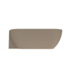 Arcqua Havana Halfvrijstaand Bad - 170x80cm - links - mat truffel SW1224206