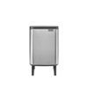 Brabantia Bo Hi Poubelle - 7 litres - seau intérieur en plastique - matt steel fingerprint proof SW1117399