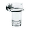 Emco Rondo 2 porte-gobelet avec verre chrome SW29093