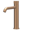 IVY Tribe Mitigeur de lavabo - posé - hauteur moyenne - coldstart - RVS316 - cuivre brossé mat PVD SW1030784
