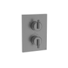 Crosswater Crossbox 3ONE6 Inbouwthermostaat - thermostatisch - 3 functie - met inbouwdeel - slate gunmetal (antraciet) SW955766