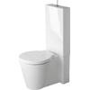 Duravit Starck 1 cuvette WC au sol combinée à chasse profonde universelle sans réservoir blanc 0295910
