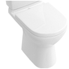 Villeroy & Boch O.novo duoblokpot - diepspoel PK DirectFlush - zonder reservoir - spoelrandloos - White Alpine (glans wit) 1025065