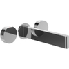 Villeroy & Boch Dawn wastafeluitloop set - zonder pop up afvoergarnituur - wandmontage afbouwdeel - hoogglans chroom SW974323