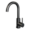 BRAUER Stripe Mitigeur de lavabo surélevé - bec rond pivotant - modèle A - noir mat SW1435090