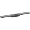 Hansgrohe RainDrain Flex Douchegoot - 70cm - inkortbaar - wandmontage - brushed black chrome SW1590349