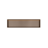 Hotbath &MORE Boîte encastrée ou niche encastrée - 30x120x10 - avec LED IP44 - Tuscan bronze SW1246670