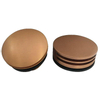 Wiesbaden Set knop/plug badoverloopcombinatie met vulfunctie rond geborsteld koper SW411974 Wiesbaden Set knop/plug badoverloopcombinatie met vulfunctie rond geborsteld koper SW411974