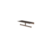 Hotbath &MORE Dubbele Rolhouder - voor planchet serie - tuscan bronze (brons) SW1245991