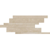 Florim Naturalstone Carreau mosaïque - 21x40cm - 9mm - rectifié - R10 - Cream (Beige) SW1175173