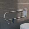 Geesa Comfort & Safety Porte-rouleau toilette pour barre toilette chrome SW98297