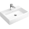Villeroy & Boch Memento meubelwastafel onderzijde geslepen 60x42cm met kraangat zonder overloop ceramic+ wit 1024012 Villeroy & Boch Memento meubelwastafel onderzijde geslepen 60x42cm met kraangat zonder overloop ceramic+ wit 1024012