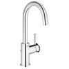 Grohe Start Classic 1-gats wastafelkraan L-size met afvoerplug met hoge draaibare uitloop chroom SW206981 Grohe Start Classic 1-gats wastafelkraan L-size met afvoerplug met hoge draaibare uitloop chroom SW206981