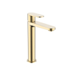 Crosswater Drift Wastafelkraan - hoog - klikwaste - gecoat messing geborsteld (goud) SW927925