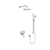 Hotbath Get together complete douche inbouwset Gringo met mengkraan 3 standenhanddouche glijstang wandarm 20cm chroom SW536616 Hotbath Get together complete douche inbouwset Gringo met mengkraan 3 standenhanddouche glijstang wandarm 20cm chroom SW536616