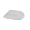 Saniclass Omnus Abattant de WC - déclipsage rapide & fermeture en douceur - parfaitement adapté aux cuvettes de toilettes Villeroy & boch Subway 3.0 - blanc SW1159744