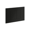 Hotbath &MORE Bedieningspaneel - geschikt voor Geberit UP320/UP720/TECE Box 8 - PVD - Geborsteld zwart SW1246517