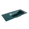 Mondiaz BIG small Smag solid surface inbouw wastafel 100cm rechts SW428243 Mondiaz BIG small Smag solid surface inbouw wastafel 100cm rechts SW428243