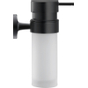 Duravit Starck T Zeepdispenser - 17.6x6cm - matglas - mat zwart SW297098