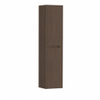 H&R Badmeubelen Juice Hoge kast - 40x35x170cm - met ronde hoeken - 2 deuren - linksdraaiend - coffee SW1488591