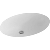 Villeroy & Boch Evana Onderbouwwastafel - 615 x 415 x 200 mm - glans wit Alpin (wit) - met overloop 0100181