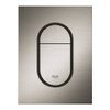 Grohe Arena cosmopolitan S-size drukplaat hard graphite geborsteld SW242242 Grohe Arena cosmopolitan S-size drukplaat hard graphite geborsteld SW242242