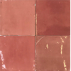 Vtwonen Craft Carreau mural - 13x13cm - 12mm - éclat blanc - Brillance Blusher (rose) SW360048