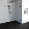 Saniclass Create douchecabine rechthoek 3-delig 90x140cm profielloos antikalk en 8mm veiligheidsglas zwart mat SW223667 Saniclass Create douchecabine rechthoek 3-delig 90x140cm profielloos antikalk en 8mm veiligheidsglas zwart mat SW223667
