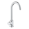 GROHE Blue Home Robinet de cuisine - bec en C - 1 trou - fonction de filtration - eau plate légèrement pétillante et gazeuse - chrome SW228371