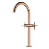 Grohe Atrio Mélangeur de lavabo 1 trou taille xl avec bec pivotant haut et poignées croisées chaudes sunset SW354614 Grohe Atrio Mélangeur de lavabo 1 trou taille xl avec bec pivotant haut et poignées croisées chaudes sunset SW354614