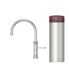 Quooker BE Classic Fusion Round kokendwaterkraan - draaibare uitloop - PRO3 reservoir - Warm / kokend water - RVS SW795611