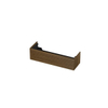 INK Wastafelonderkast - 140x45x37.6cm - 1 lade - push to open - horizontaal gefreesd - Eiken - Ash grey SW693443