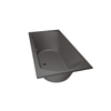 Xenz Lagoon baignoires sans panneaux 190x90cm avec pieds sans vidage Acrylique Anthracite mat SW103404 Xenz Lagoon baignoires sans panneaux 190x90cm avec pieds sans vidage Acrylique Anthracite mat SW103404