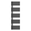 Belrad Radiateur porte-serviettes - gauche - raccordement/comb - 1600X500mm- Noir SW1152685