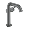 Hansgrohe Tecturis S wastafelkraan - model 150 - coolstart - brushed black chrome (zwart) SW1566473