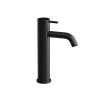 Robinet mélangeur lavabo Hotbath COBBER sans bonde Poli noir PVD SW1246692