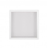 Wiesbaden inbouwnis 30x30x10cm mat wit TWEEDEKANS OUT10072