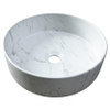 Differnz Mira waskom - 36x36x12cm - keramiek - marmer SW1566364
