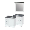 Van Heck Traditional Badmeubel 95 met Spiegel SW333399 Van Heck Traditional Badmeubel 95 met Spiegel SW333399