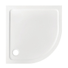 Adema Dawn receveur de douche - 90x90x4cm - quart de cercle SMC - blanc brillant SW1448175