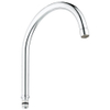 GROHE Euroeco Bec robinets sanitaires H19.7cm avec bec pivotant Chrome brillant SW116342
