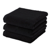 Aquanova London Handdoek - 55x100cm - 3 stuks - Zwart SW485673