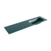 Mondiaz BIG small Smag solid surface inbouw wastafel 170cm rechts SW426423 Mondiaz BIG small Smag solid surface inbouw wastafel 170cm rechts SW426423