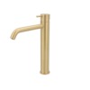 Hotbath Cobber verhoogde wastafelkraan geborsteld messing (goud) SW73506 Hotbath Cobber verhoogde wastafelkraan geborsteld messing (goud) SW73506
