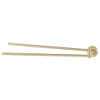 Haceka Kosmos Porte-serviettes - 46cm - double - pivotant - or brossé SW728305