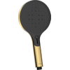 Hotbath &MORE Infinite Handdouche - 13.5cm - rond - kunststof - PVD - geborsteld messing (goud) SW1245495