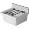 Duravit Starck 3 Duravitaluitstortgootsteen - zonder overloop - 48x42.5cm - met wondergliss - keramiek - wit 0291272