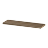 INK 35d étagère murale - 120x35x3.5cm - bord avant chanfreiné - pour niche - MFC Chêne pur SW493825