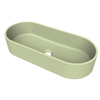 Arcqua Case waskom - ovaal - 60x26cm - mat pastel groen SW1209125
